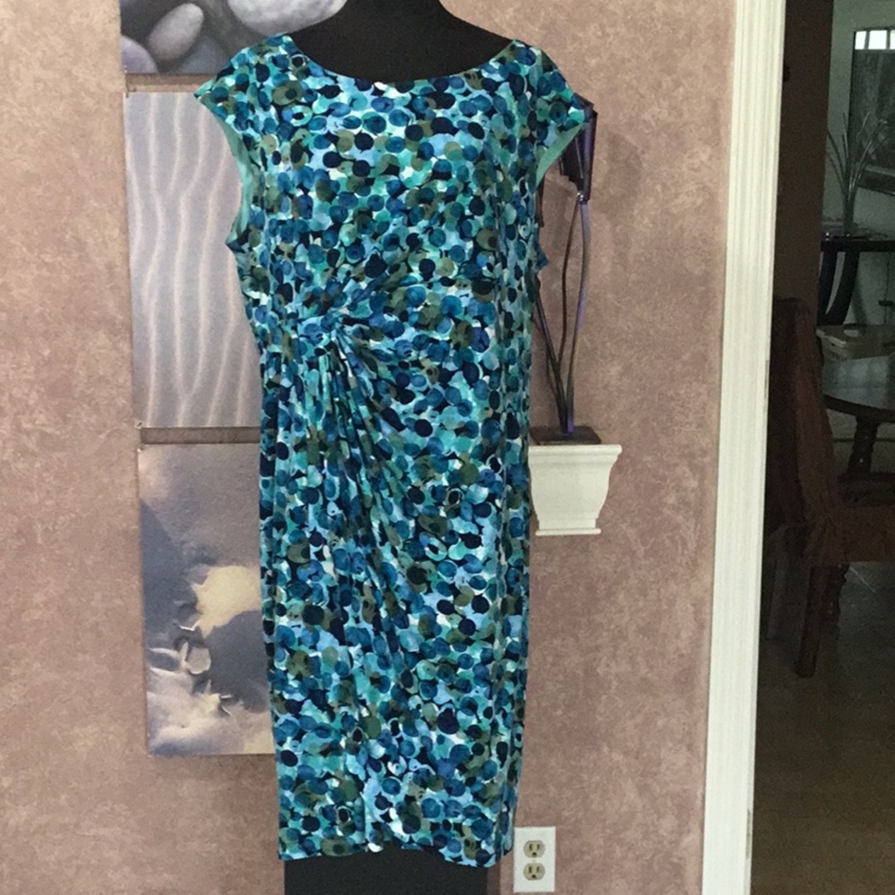 Gorgeous! Soft! Multi-color stretchy dress. 18W